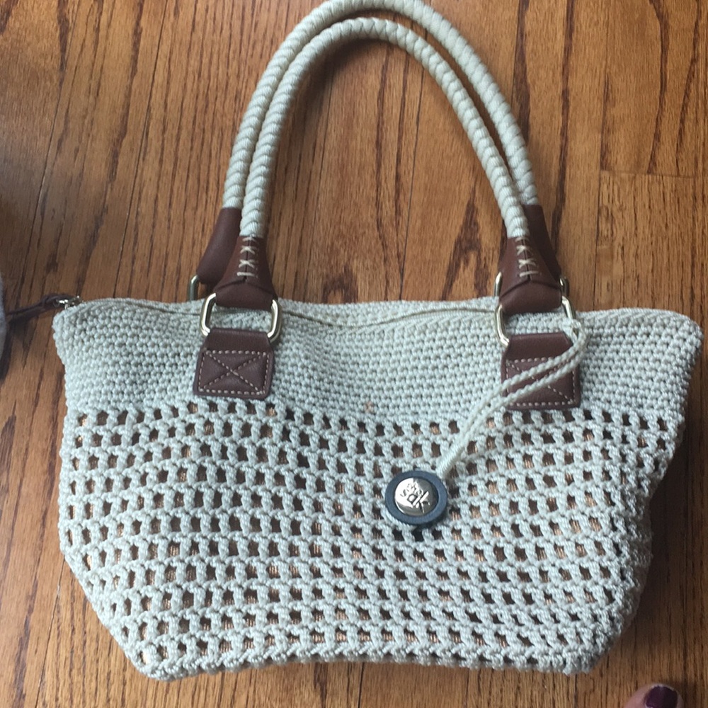 The Sak crocheted tote